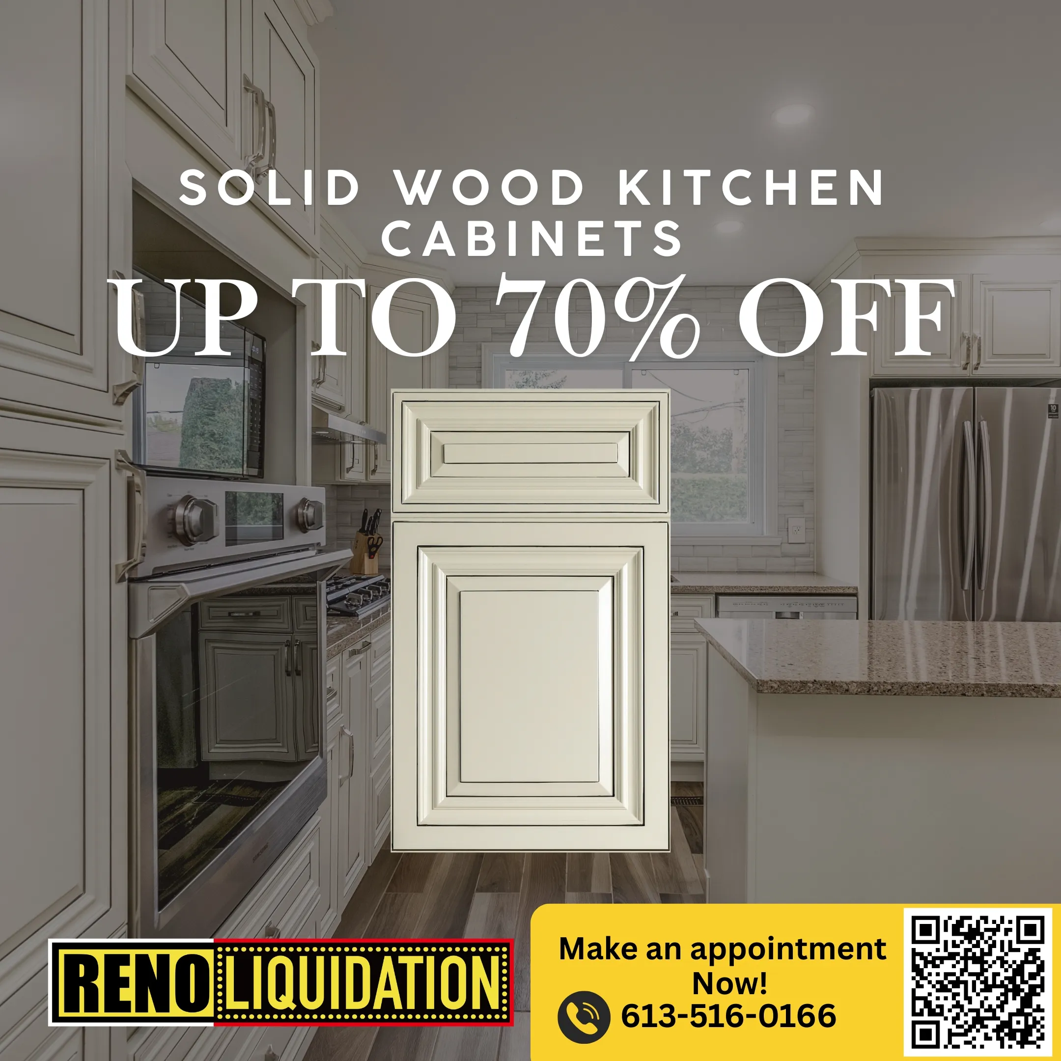Solid wood kitchen cabinets up to 70% off