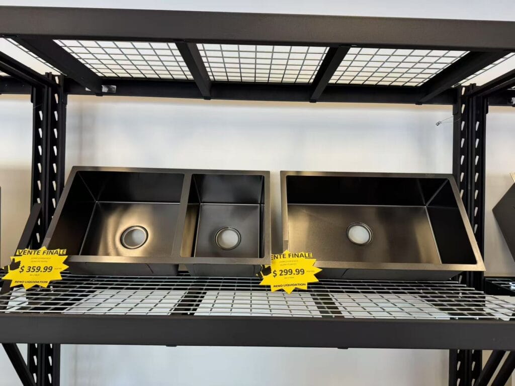 kitchen sink and faucets