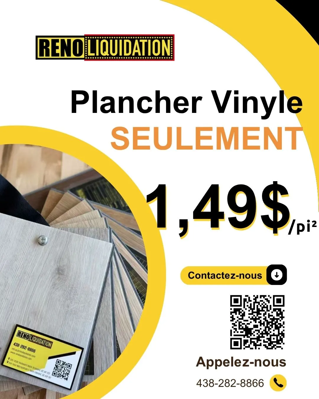 Plancher Vinyle 1.49